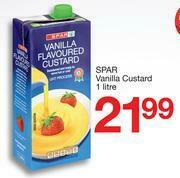 Spar Spar Vanilla Custard-1Ltr offer