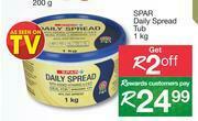 Spar Spar Daily Spread Tub-1kg offer