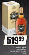 Spar Chivas Regal Aged 15 Years Blended Scotch Whisky-750ml offer