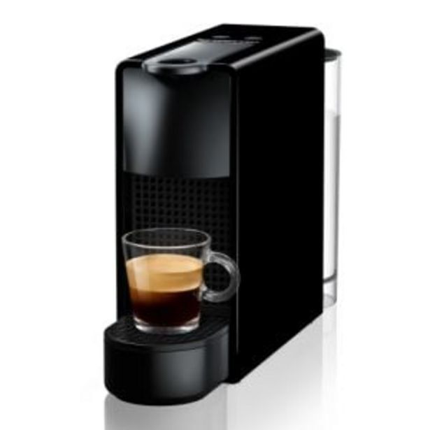 Hirsch's Nespresso essenza mini automatic espresso machine (black) - c30-za-bk-ne2 offer