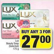 Lux Beauty Soap (Selected)-For Any 3 x 175g