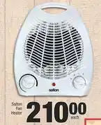 Spar Salton Fan Heater-Each offer