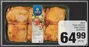 Spar Anca Fresh Chicken Braai Thighs (Selected)-Per Kg offer