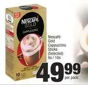 Spar Nescafe Gold Cappuccino Sticks (Selected)-8s/10s Per Pack offer
