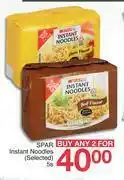 Spar Spar Instant Noodles (Selected)-For Any 2 x 5s offer