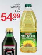 Spar Spar Sunflower Oil-2Ltr Each offer
