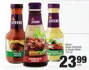 Spar Steers Sauce (Selected) Or Burger Relish-375ml Each offer