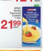 Spar Spar Vanilla Flavoured Custard-1Ltr Each offer
