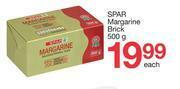 Spar Spar Margarine Brick-500g Each offer
