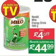 Spar Nestle Milo Energy Drink-500g Each offer