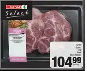 Spar Spar Select ESL Pork Neck Steaks-Per Kg offer