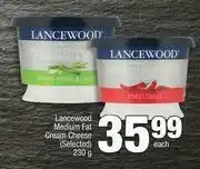Spar Lancewood Medium Fat Cream Cheese (Selected)-230g Each offer