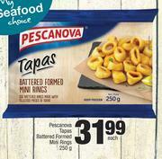 Spar Pescanova Tapas Battered Formed Mini Rings-250g Each offer