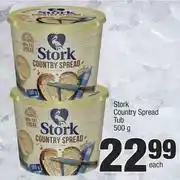 Spar Stork Country Spread Tub-500g Each offer