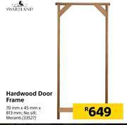Builders Warehouse Swartland hardwood door frame 70mm x 45mm x 813mm offer