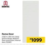 Builders Warehouse Doortec roma door 2.032m x 813mm offer
