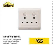 Builders Warehouse Builders double socket offer