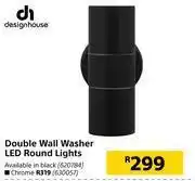 Builders Warehouse Design house double wall washer led round lights offer
