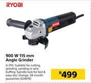Builders Warehouse Ryobi 900w 115mm angle grinder offer