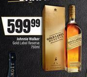 Spar Johnnie Walker Gold Label Reserve-750ml offer