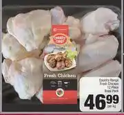 Spar Country Fresh Chicken 12 Piece Braai Pack-Per kg offer