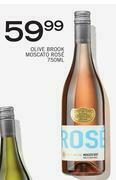 Spar Olive Brook Moscato Rose-750ml offer