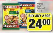 Knorrox Soup (Selected)-For Any 2 x 400g