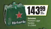 Spar Heineken Premium Lager Handies-12 x 330ml Per Pack offer