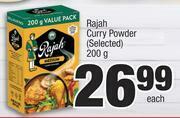 Spar Rajah Curry Powder (Selected)-200g Each offer