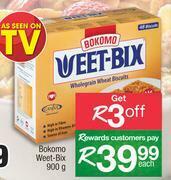 Spar Bokomo Weet Bix-900g Each offer