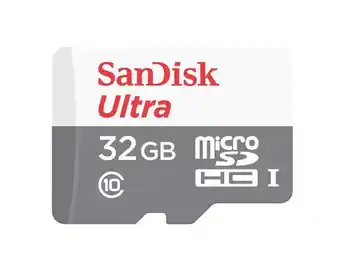 Sandisk ultra 32gb microsdhc class 10 uhs-i memory card