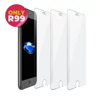 3x premium tempered glass screen protectors for iphone