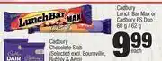 Spar Cadbury Lunch Bar Max Or Cadbury PS Duo-60g/ 62g Each offer