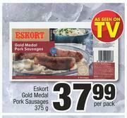 Spar Eskort Gold Medal Pork Sausages-375g Per Pack offer