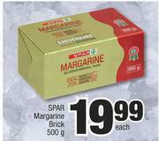 Spar Spar Margarine Brick-500g Each offer