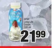 Spar Spar Long Life Cream-300ml Each offer