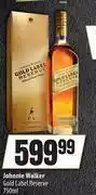 Spar Johnnie Walker Gold Label Reserve-750ml offer