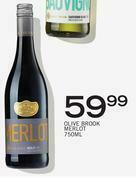 Spar Olive Brook Merlot-750ml offer