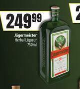 Spar Jagermeister Herbal Liqueur-750ml offer