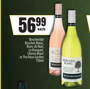 Spar Boschendal Boschen Blanc, Blanc De Noir, Le Bouquet, Chenin Blanc Or The Rose Garden-750ml Each offer
