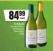 Fat Bastard Sauvignon Blanc, Chardonnay Or Chenin Blanc-750ml Each