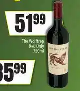 Spar The Wolftrap Red Only-750ml offer