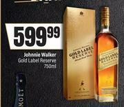 Johnnie Walker Gold Label Reserve-750ml