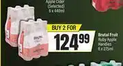 Spar Brutal Fruit Ruby Apple Handies-For 2 x 6 x 275ml offer