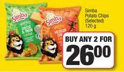 Simba Potato Chips (Selected)-For Any 2 x 120g
