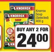 Spar Knorrox Soup (Selected)-For Any 2 x 400g offer