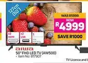 Game Alwa 50" (127cm) FHD LED TV (AW500) offer