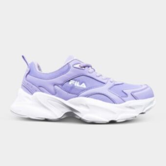 Women's fila bridget purple shoes