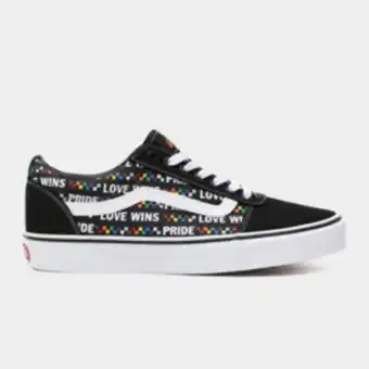 Totalsports Men's vans ward black/pride print shoes offer
