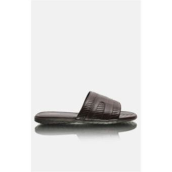 Totalsports Men's puma streetcat sharp brown/gold slide offer